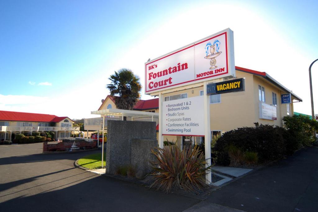 Bk'S Fountain Court Motel Napier Eksteriør bilde